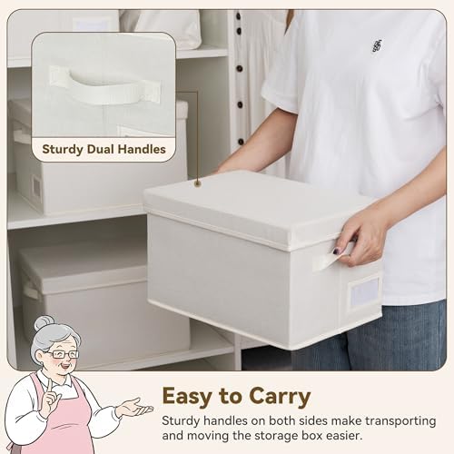 GRANNY SAYS Storage Bins with Lids, Decorative Storage Boxes with Lids - Image 4