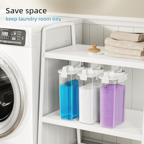 94oz Laundry Detergent Dispenser Container,Laundry Soap Dispenser,3 Pack - Image 5
