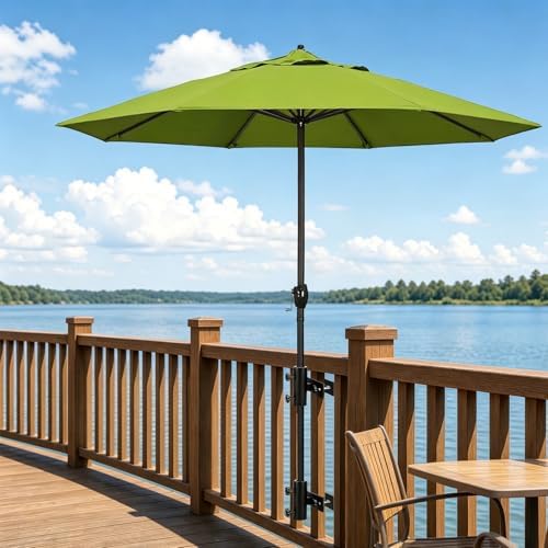 SLIIMU Umbrella Stand for Deck Railing, Patio Fence Umbrella Holder Clamp - Image 6
