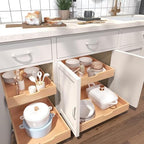 Pull Out Drawers for Kitchen Cabinets, Fully Assembled Wood Cabinet Pull Out Drawer, Pull Out Cabinet Organizer, Fast and Easy DIY Installation, 16”W x 21”D - Image 2