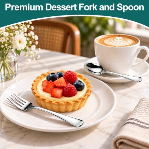 49PCS Silverware Set with Organizer, Stainless Steel Silverware for 8 - Image 4