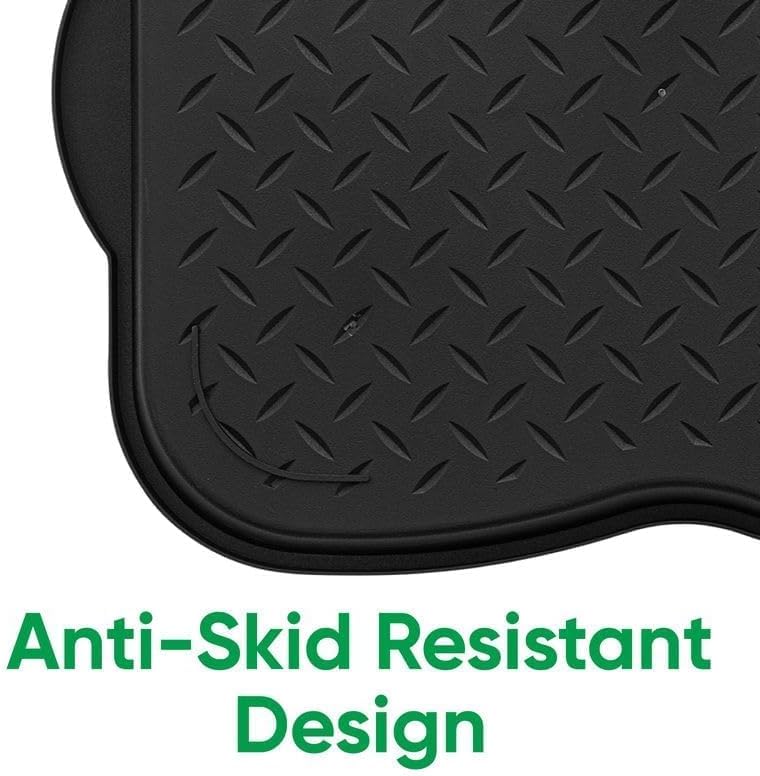 Superio Multi-Purpose Boot & Shoe Tray, Black, 29.75 x 15 Round Scalloped, Protects Floors from Water and Dirt, Waterproof for All Weather Indoor or Outdoor Use (2) - Image 7
