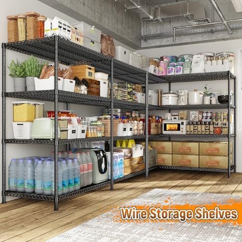 REIBII Storage Shelves, 3680LBS Heavy Duty&Space Saving 81.5''W for Garage - Image 4