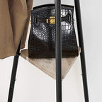 VASAGLE Coat Rack Freestanding, Hall Tree with 2 Shelves - Image 4