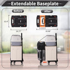 GtIiFmTe Foldable Hand Truck, Lightweight Luggage Cart for Airport Car Seat - Image 5