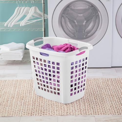 Sterilite Ultra Easy Carry Hamper, Laundry Basket Organizer, 8-Pack - Image 4