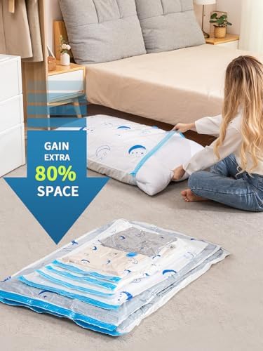 Vacuum Storage Bags with Electric Pump for Clothing and Home Organization - Image 3