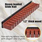 Walnut 14 Belts Organizer with Sliding System - Image 5
