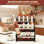 Coffee Syrup Rack Organizer, 3-Tier - Image 3