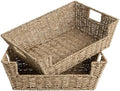 StorageWorks Pantry Baskets for Organizing, Woven Baskets, Seagrass by StorageWorks