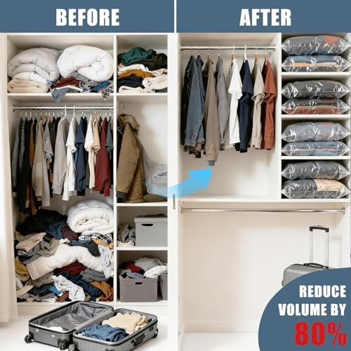 15 Jumbo Vacuum Storage Bags for Bedding with Electric Pump - Image 4