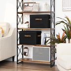 StorageWorks Fabric Storage Bins with Lids, Closet Storage Bins - Image 5