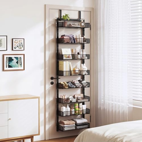Pantry Door Organizer, Over the Door Spice Rack, 2 Pack - Image 6