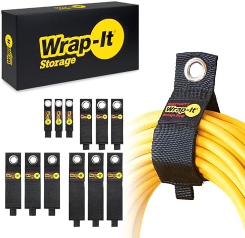 Heavy-Duty Wrap-It Storage Straps (Assorted 12 Pack) by Wrap-ItStorage