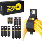 Heavy-Duty Wrap-It Storage Straps (Assorted 12 Pack) by Wrap-ItStorage