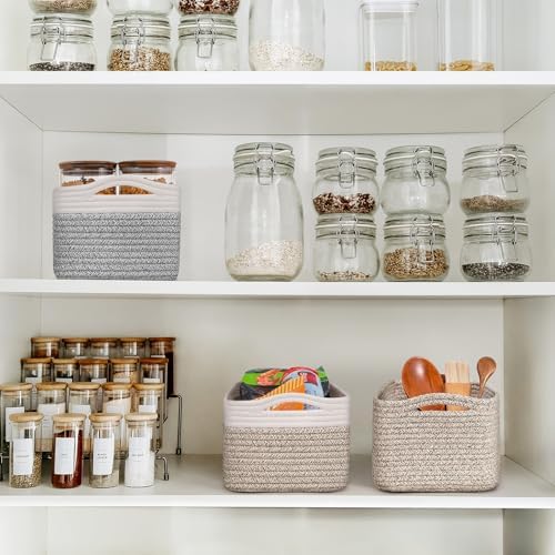 Goodpick 3-Pack Rope Storage Baskets for Gifts, 13 x 8 x 5 in - Image 6