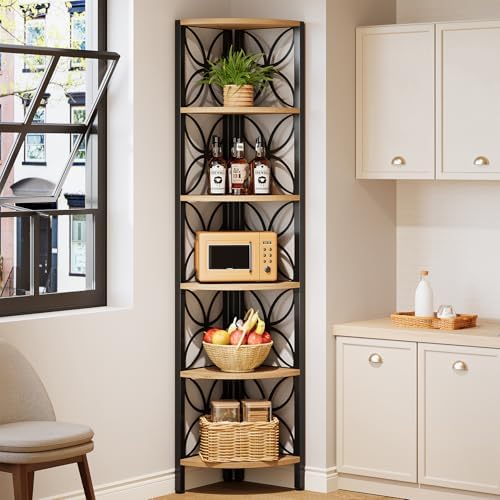 Tribesigns 6-Tier Corner Shelf - Image 5