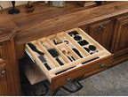 Rev-A-Shelf Trim-to-Custom-Fit Silverware Drawer Insert Divider Organizer - Image 2
