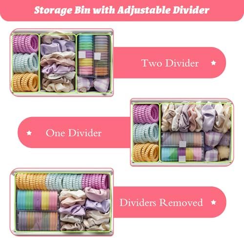 Hair Accessories Organizer, Metal Headband Holder Stand in White - Image 4