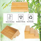 2 Pack Bamboo Spice Rack Organizer 3 Tier - Image 6