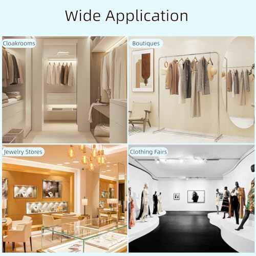 66.1 Inch Tie Rack Belt Display Shelf, Floor Standing Belt Hanger 2 Tier Retail Scarf Stand Jewelry Necklaces Organizer Shawls Purse Shelf for Clothing Store Home (White) - Image 6