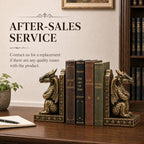Dragon Bookends - Decorative Book Ends for Shelves - Image 4