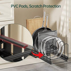PanPanPal Pull Out Pots and Pans Organizer Under Cabinet, 1 Pack 8 Dividers - Image 5