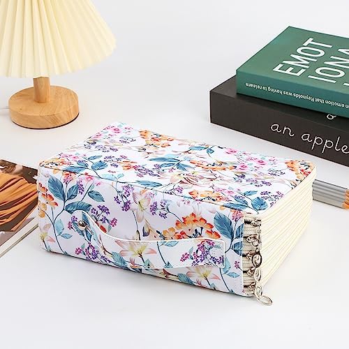 250 Slots Pencil Case 5-Layer Zipped Holder w/Handle - Image 6