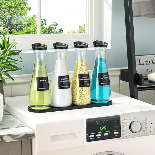 4 Pack Laundry Detergent Dispenser Container, 54OZ Laundry Soap Dispenser - Image 2
