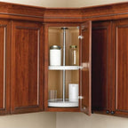 Rev-A-Shelf 18" Full-Circle Dual Tier Lazy Susan for Corner Wall Cabinets - Image 2
