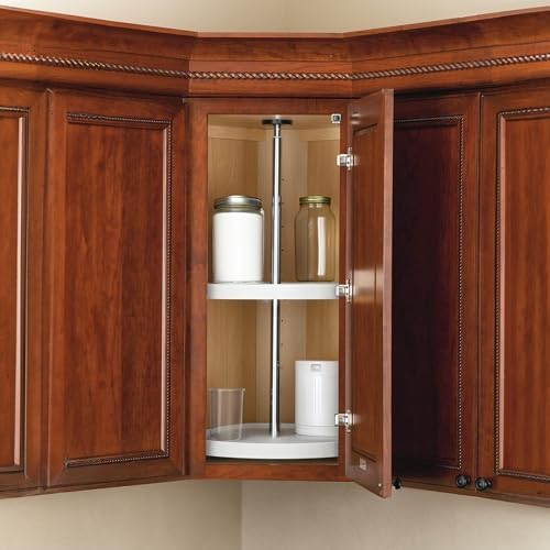 Rev-A-Shelf 20" Full-Circle Dual Tier Lazy Susan for Corner Wall Cabinets - Image 2