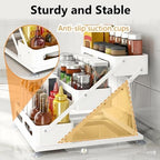 Ceetug 3 Tier Foldable Spice Rack, White - Image 3