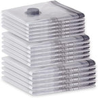 Vacbird 15 Pack Travel Vacuum Storage Bags - Pump Not Included, Vacuum Seal Bags for Clothing, Compression Packing for Clothes Luggage Suitcase Travel by VACBIRD