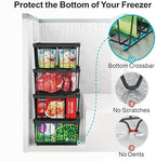 iSPECLE Deep Freezer Organizer Bins - Storage Baskets for 5 Cu.Ft, 8 Pack - Image 6