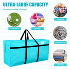 4 Pcs 96 Gallon Extra Large Moving Bags Heavy Duty Storage Bag - Image 3