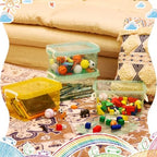 Wenqik 6 Pack Colorful Plastic Storage Bins with Lids, Cute Color - Image 6