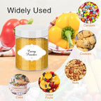 PeacePeo 8 OZ Plastic Jars, 48 Pack Clear Slime Containers with Lids - Image 4
