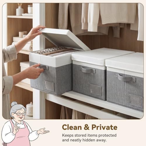 GRANNY SAYS Storage Bins with Lids, Decorative Storage Boxes with Lids - Image 3