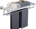 Alise Double Towel Rack for Bathroom Wall Mounted 28 Inch,Brushed Nickel by Alise