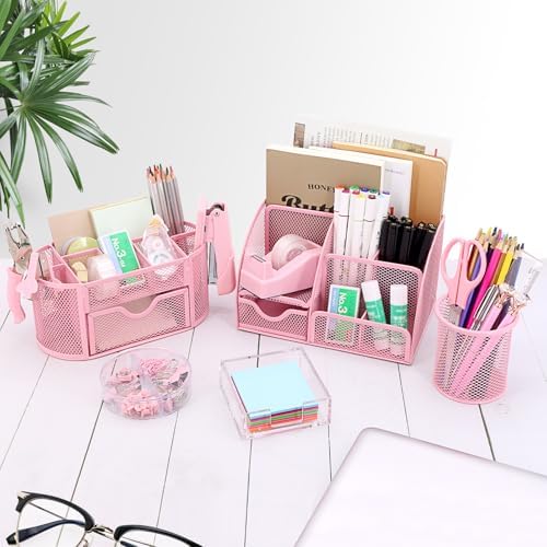 17 IN 1 Office Desk Organizer Set for Back to School Supplies Accessories - Image 6