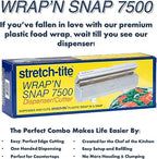 Stretch-Tite Premium Plastic Food Wrap, 500 Sq. Ft., 516.12-Ft. x 11.5/8-Inch (500 Sq Ft (Pack of 4)) - Image 6