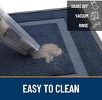OLANLY Front Door Mat Outside 59x30, All-Season Heavy-Duty Rubber Doormat - Image 6