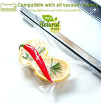 POTANE 6 Pack 11"x20'(3Rolls) and 8"x20' (3Rolls)Thickened Vacuum Sealer Bags , Smell-Proof, Puncture Prevention, Heavy duty for POTANE, Food Saver, Great for Vacuum storage,Meal Prep or Sous Vide - Image 4