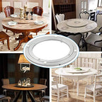 Aluminum Heavy Duty Lazy Susan Rotating Turntable Bearing Swivel Plate Hardware for Dining-Table (24 inch (16mm)) - Image 4
