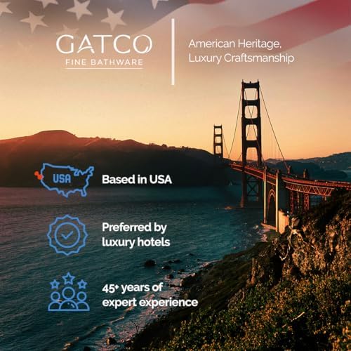 Gatco 1436C Toilet Paper Holder Stand, Chrome Finish, Freestanding Bathroom Floor Stand, Pedestal, Weighted Base, 22 Inch - Image 6