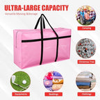 4 Pcs 66 Gallon Extra Large Moving Bags Heavy Duty Storage Bag - Image 3