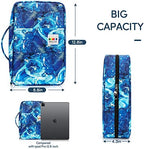 YOUSHARES Color Pencil Case 300 Slots - Oxford Colored Pencil Case with Zipper Holds 300 Colored Pencils or 200 Gel Pens for Prismacolor Colored Pencils & Gel Pen (Quicksand Blue) - Image 6