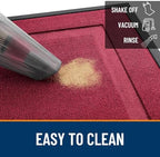 OLANLY Front Door Mat Outside 59x23, All-Season Heavy-Duty Rubber Doormat - Image 5