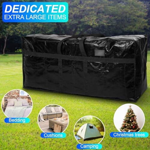 4 Pcs 60 Gallon Extra Large Moving Bags Heavy Duty Storage Bag - Image 6