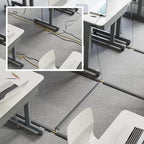 D-Line Cable Protector, 1/2 in H, 6 ft L, 2-3/8 in W, 1 Channel, PVC, Gray CC-4-1 Each (Pack of 4) - Image 5